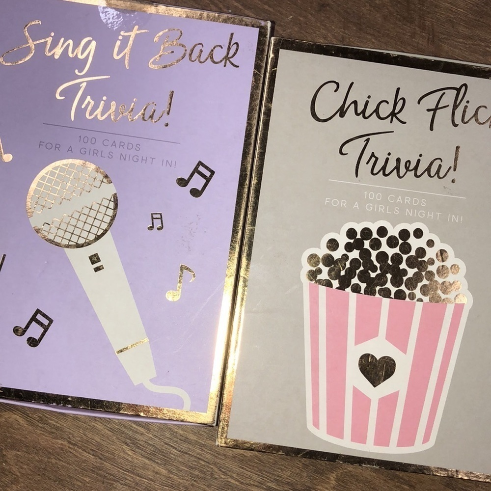Girls night in chick flick & sing it back trivia